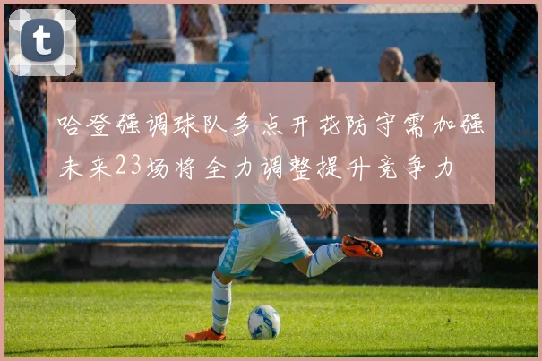 哈登强调球队多点开花防守需加强未来23场将全力调整提升竞争力